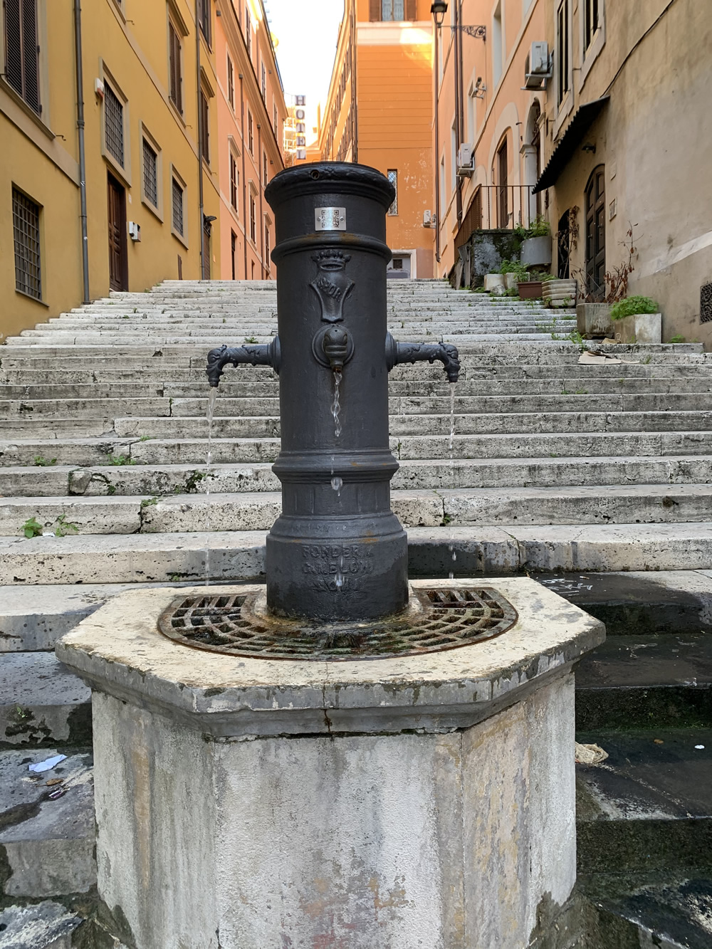 Rome drinking fountains